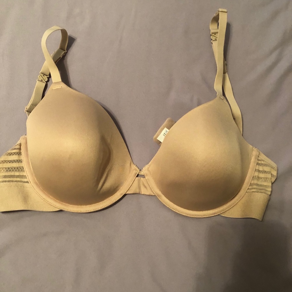 34D Maidenform Bra Beige Nude